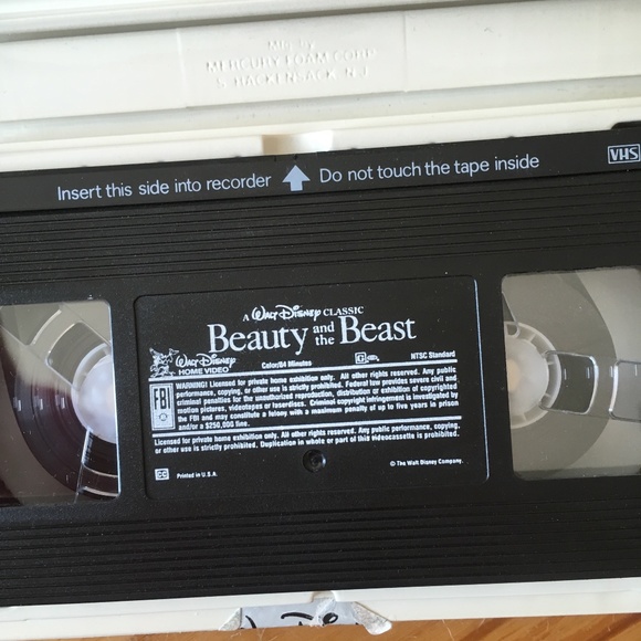 The Beauty and the Beast VHS black diamond edition - Picture 2 of 4